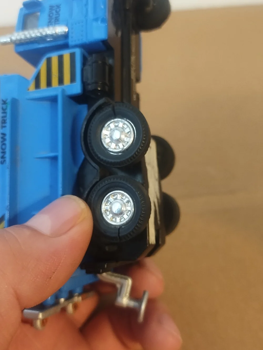 BLUE Snow Plow Salt Truck 6
